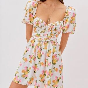 For Love and Lemons Emma Mini Dress